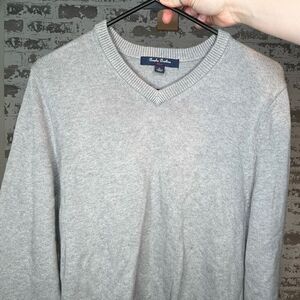 Brooks brother | women gray sweater fleece 100% cotton